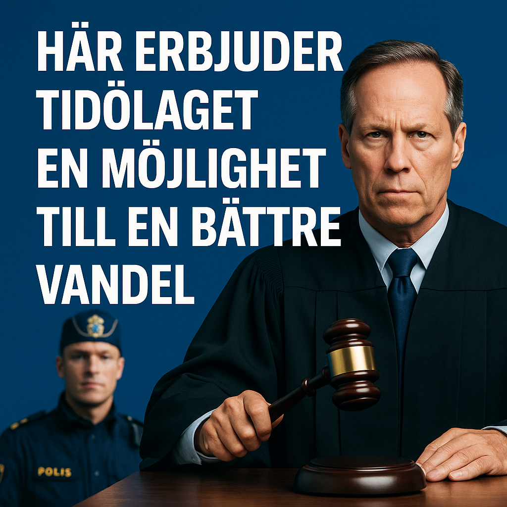 Här erbjuder Tidölaget en möjlighet till en bättre vandel